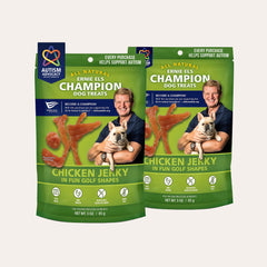 Ernie Els Chicken & Golf Jerky Dog Treats (2 Packs)