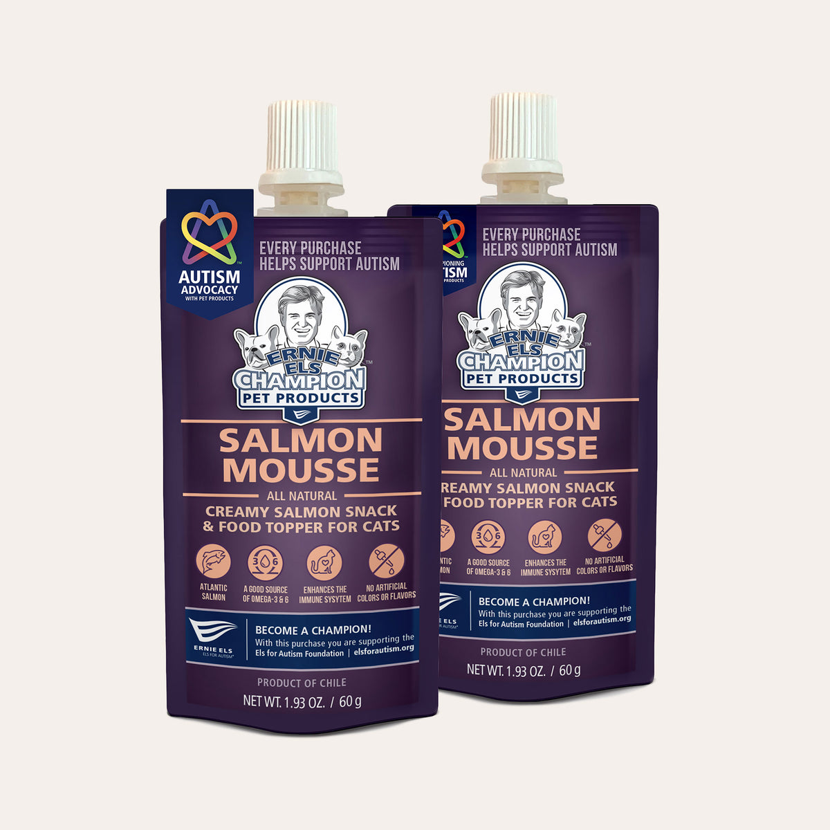 Ernie Els Salmon Mousse for Cats (2 Pack)