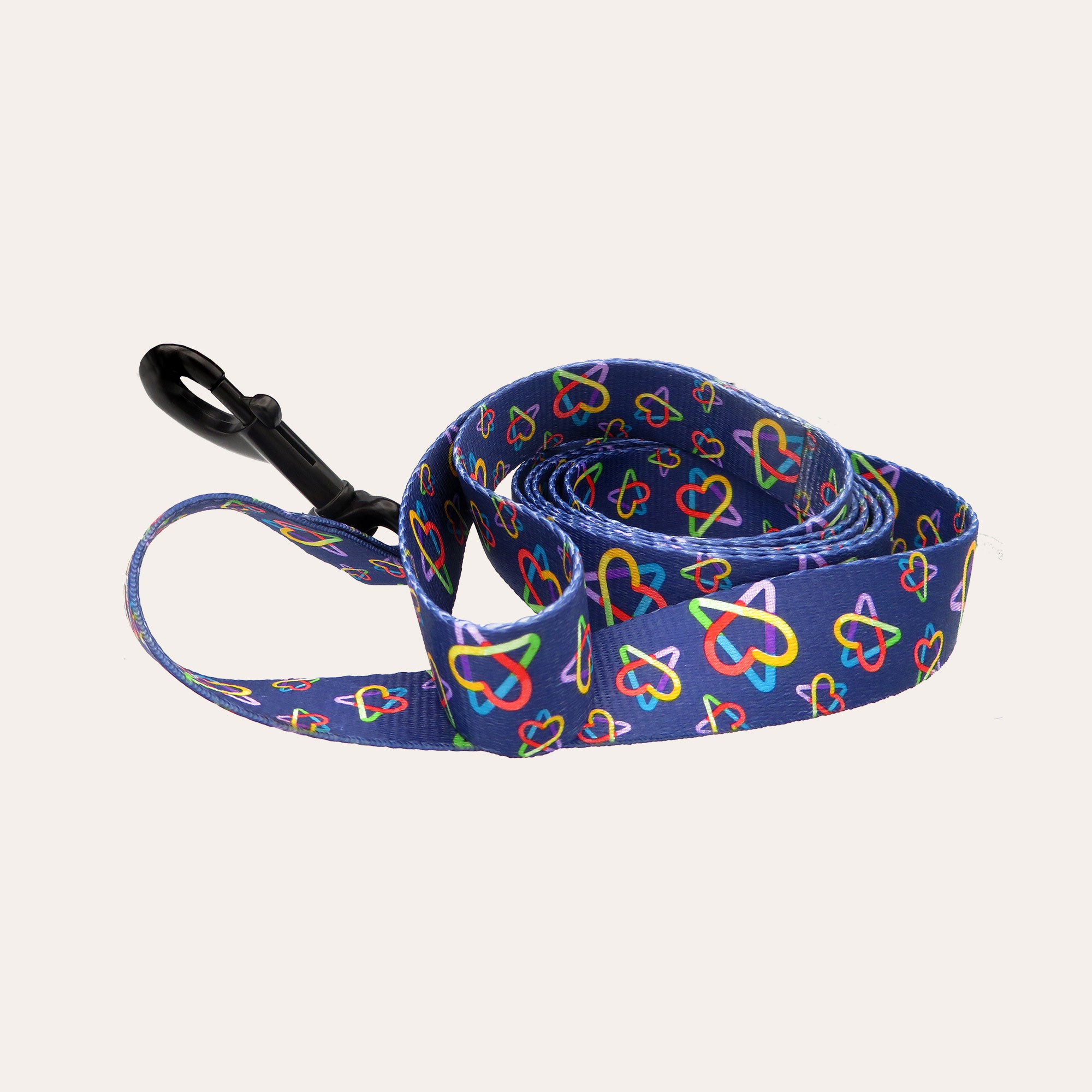 Ernie Els Hearts & Autism Logo Dog Leash 6ft